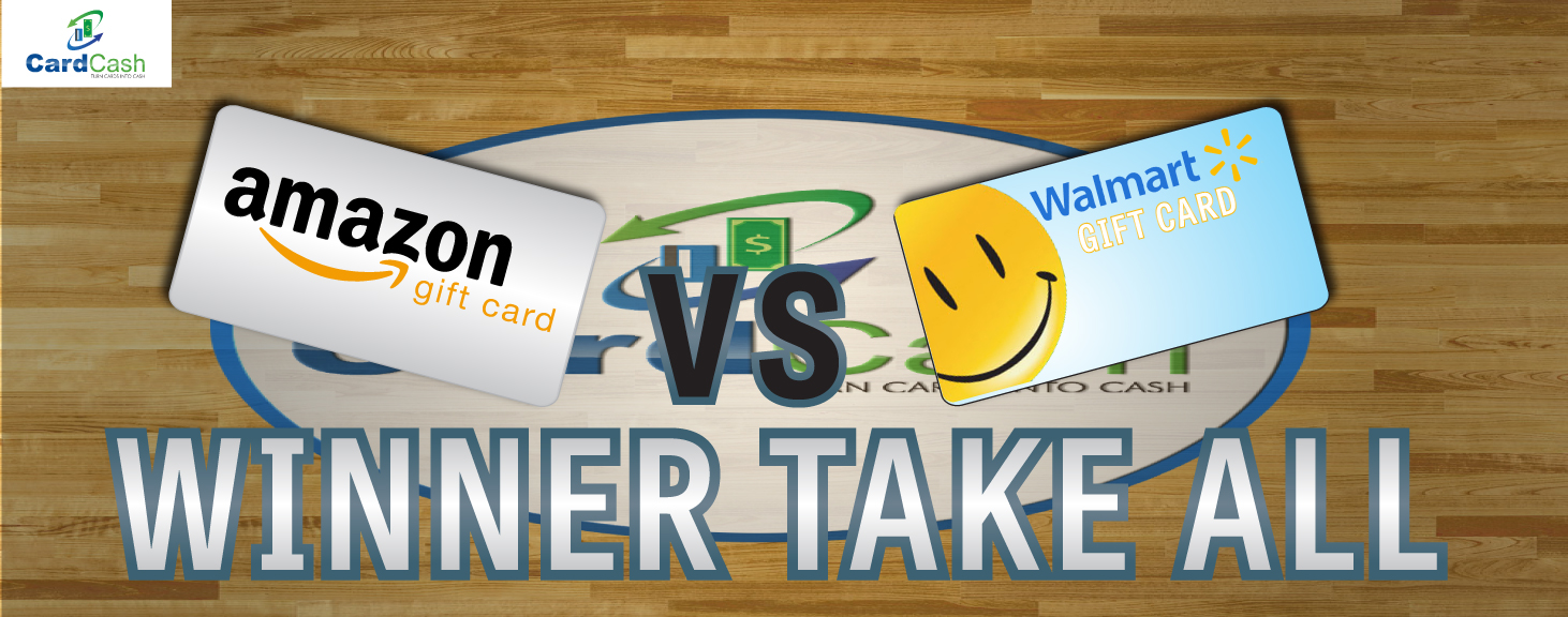 #1 Amazon Gift Cards Faces Off Against #7 Walmart in Gift Card Bracket Final